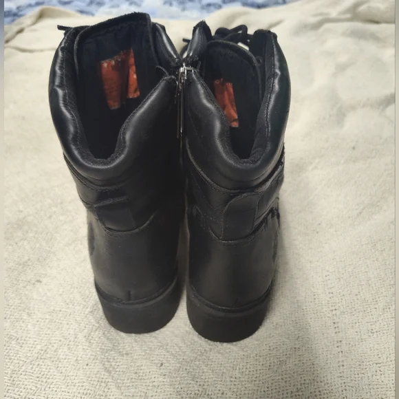 Harley-Davidson Black Women's Biker Boots - Picture 2 of 12